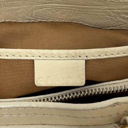 Celine Tote Boogie Bag Light Yellow Leather