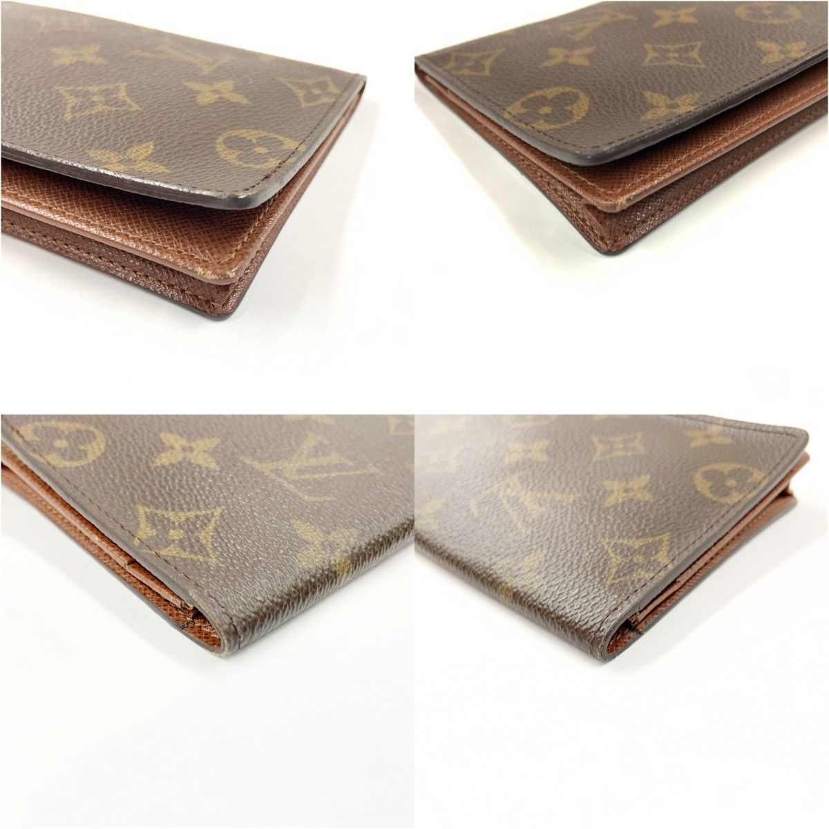 Louis Vuitton Monogram Porto Cult Credit Bifold Bill Holder M60825 Brown