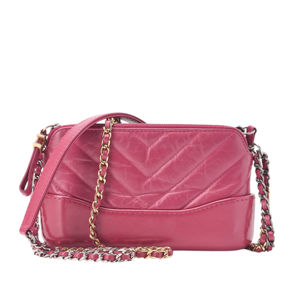 Chanel Chain Shoulder Bag Matelasse Gabrielle De Chanel Mini Silver And Gold