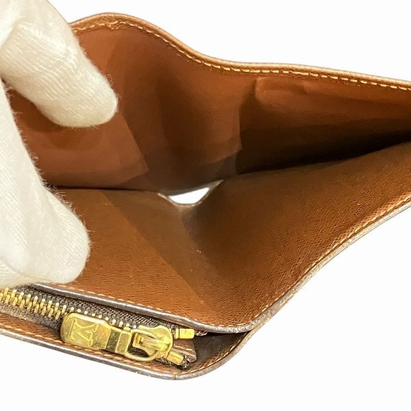 Louis Vuitton Monogram Porte Papier Zip M61207 Bifold Wallet Unisex