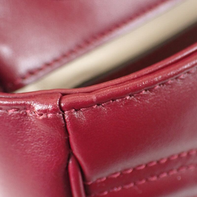 Gucci GG Marmont Mini Shoulder Bag 446744aadpj6207 Leather Rosso Ancora