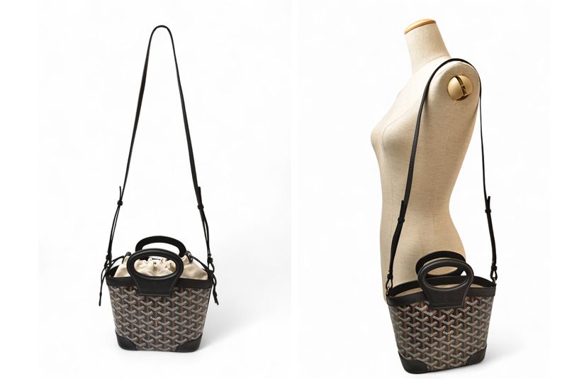 Goyard Handbag Shoulder Bag Goyard Beluga Mini Belugaminty01cl01p Black