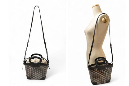 Goyard Handbag Shoulder Bag Goyard Beluga Mini Belugaminty01cl01p Black