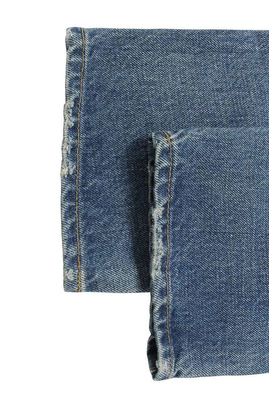 Celine 2n309930f Damaged Union Wash Denim Pants Men's 30
