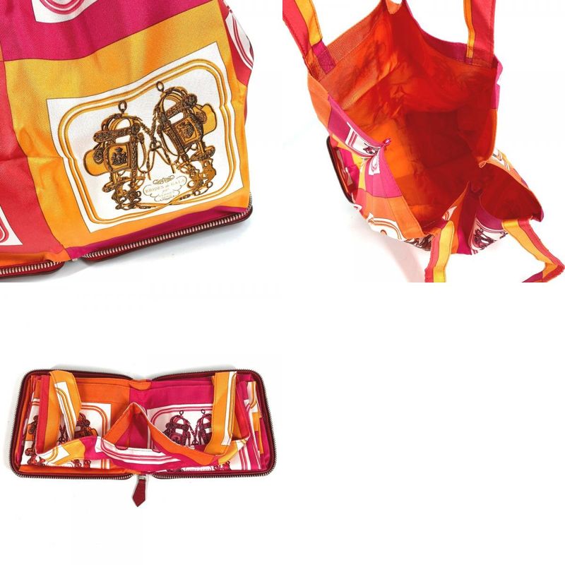 Hermes Shoulder Bag Silky Pop Leather Red