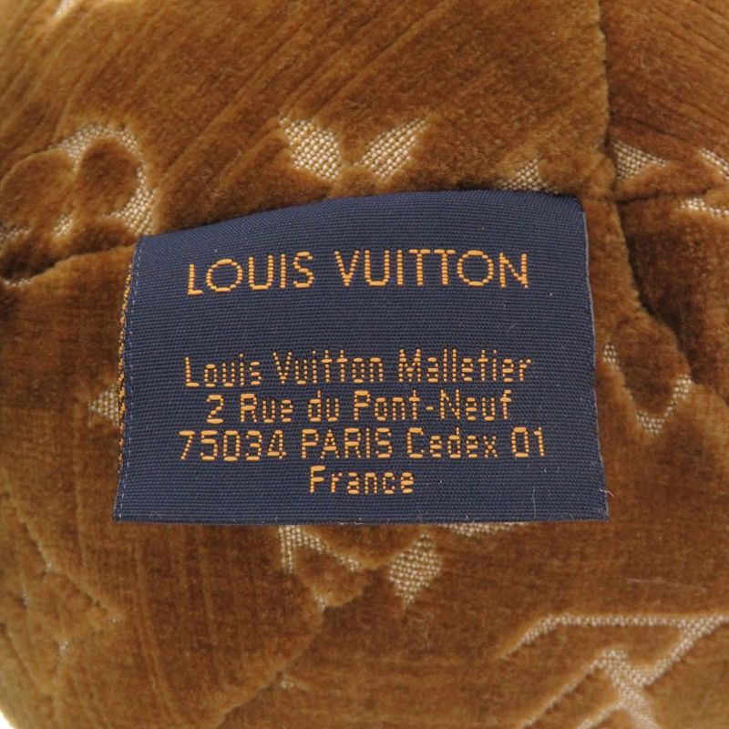 Louis Vuitton Monogram Doudou Teddy Bear Limited Edition 2021 Gi0616 Velour