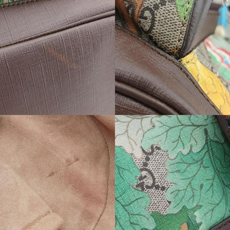 Guccigg Supreme Bengal Brown X Multicolor PVC Coated Canvas 428027g019885308