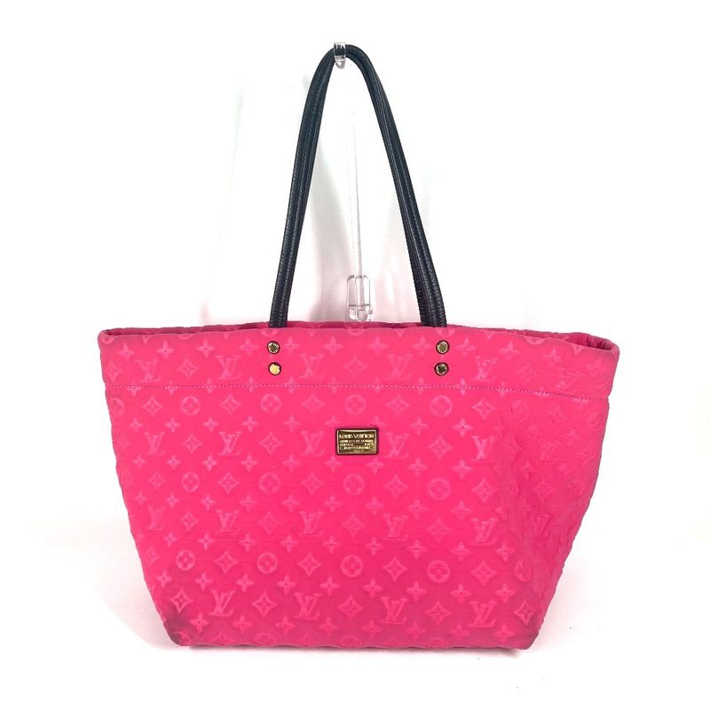 Louis Vuitton Shoulder Bag Scuba MM M92802 Microfiber Pink