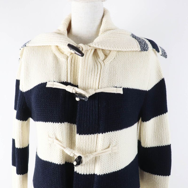 Christian DIOR 21AW 144m01am318 Wool Cashmere Blend DIOR Marinière Motif Logo