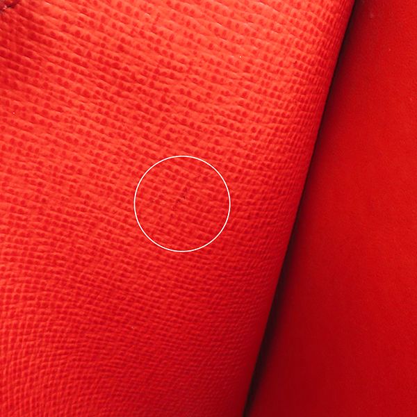 Louis Vuitton Bifold Wallet Portefeuille Lisa Monogram Canvas Tonic Orange Gold