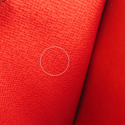 Louis Vuitton Bifold Wallet Portefeuille Lisa Monogram Canvas Tonic Orange Gold