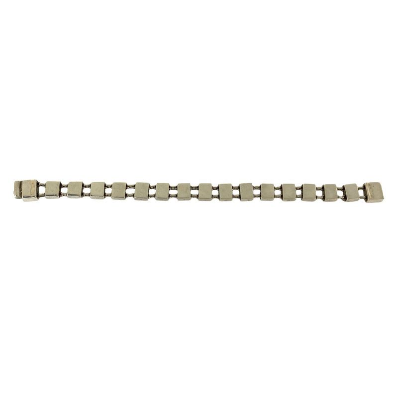 Gucci Square Chain Bracelet Silver 925 Bangle Accessories Small Items