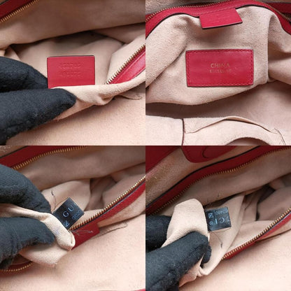 Guccigg Supreme Beige Red And Multicolor PVC Coated Canvas 453705 G020867460