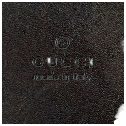 Gucci Brown Silver Hardware GG Supreme Canvas/leather 27639 Shoulder Bag