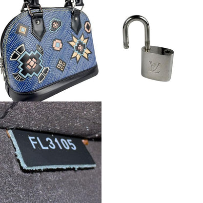 Louis Vuitton Crossbody Shoulder Bag Handbag Epi Denim Alma BB M50833