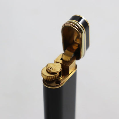 Cartier Trinity Lacquer New Shape Logo Roller Type Gas Lighter Smoking