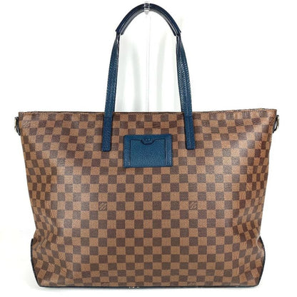 Louis Vuitton Shoulder Bag Cabas N41242 Damier Canvas Ebène Brown