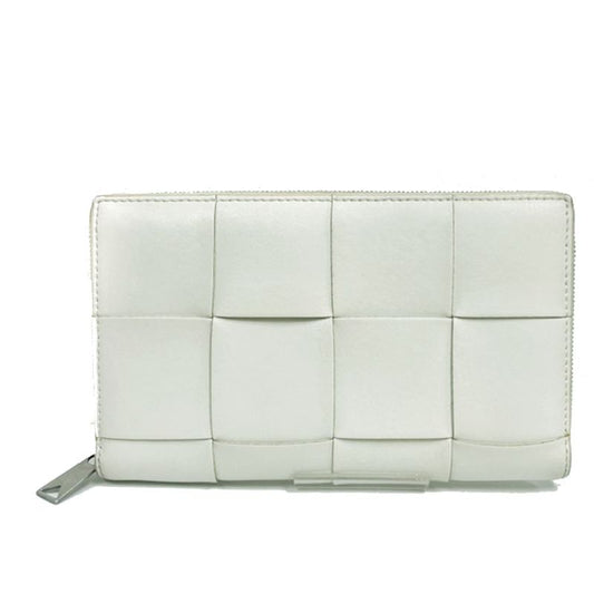 Bottega Veneta Long Wallet Cassette Intrecciato Round Zipper 66ka968