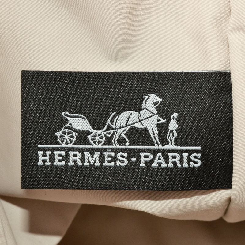 Hermes Bolide Pouch Silk Green TGM Botanical