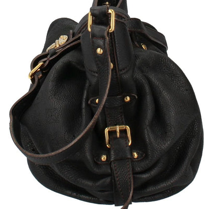 Louis Vuitton XS M95660 Mahina Women's Shoulder Bag Noir Black Excellent