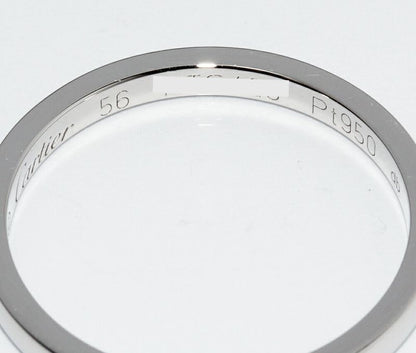 Cartier Ring Pt950 Ballerina Wedding Ring Width 21mm (008in) B40719