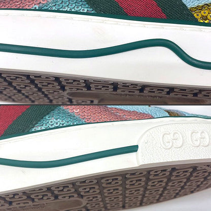 Gucci 652622 Sequined Sneakers 35+ Women's Polar