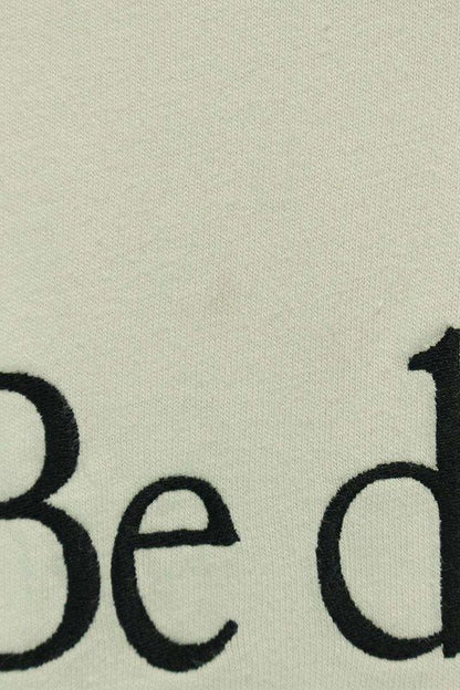 Balenciaga 22AW 712398 Tnvb3 Be Different Embroidered T-shirt Men 1