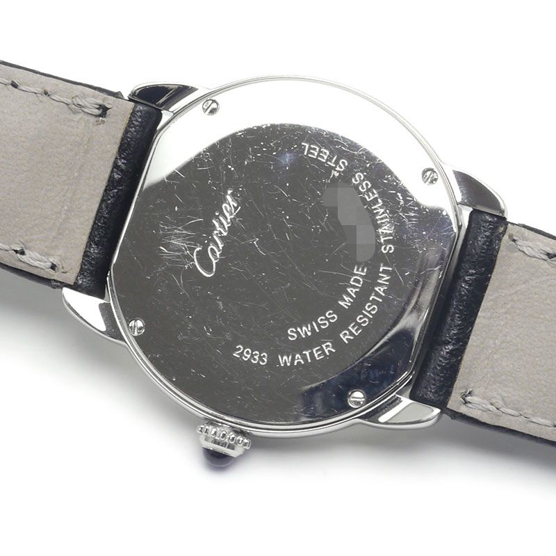 Cartier Ronde Solo SM Ladies Quartz SS Stainless Steel *external Belt