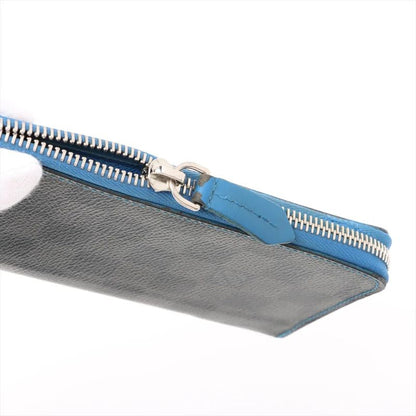 Louis Vuitton Damier Graphite Portefeuille Vasco N64031 Leather Long Wallet