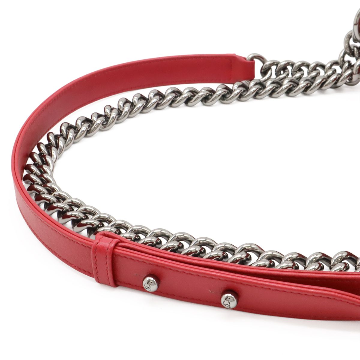 Chanel Boy Chanel Matelasse Coco Mark Chain Shoulder Shoulder Bag Lambskin