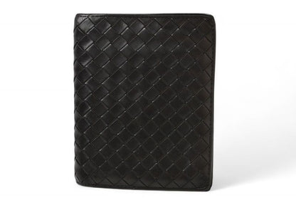 Bottega Veneta Wallet Bottega Veneta Fold Wallet Intrecciato Black 169731