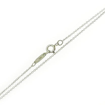 Tiffany & Co Silver Diamond Somerset Mesh 4p Necklace 4.4g 925 Engraved 363714