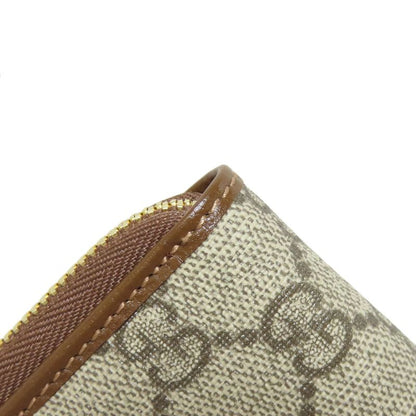 Gucci 700691 GG Supreme Card Case PVC Leather Ladies