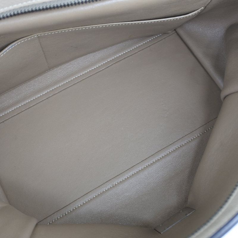 Celine Trapeze 2WAY Shoulder 174683mdb.03un Leather X Suede Dune Pink Gray