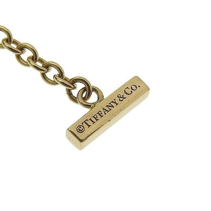 Tiffany & Co T Smile Diamond Bracelet 18K Pink Gold 750 Pink Gold Diamond 16cm