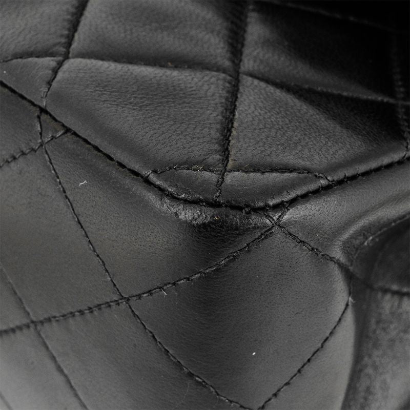 Chanel Matelasse 25 Shoulder Bag Lambskin A01112 Black Gold Hardware 7 Digits 3