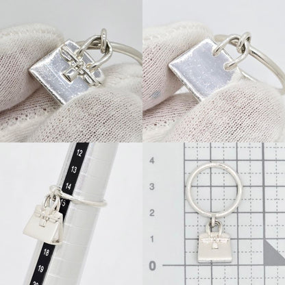 Hermes Kelly Amulet Ring 55 Approx Size 145 Star Ring Silver Sv925 80g 974fi