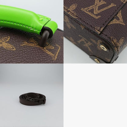 Louis Vuitton Monogram (n°7) Vertical Box Trunk Brown PVC Coated Canvas