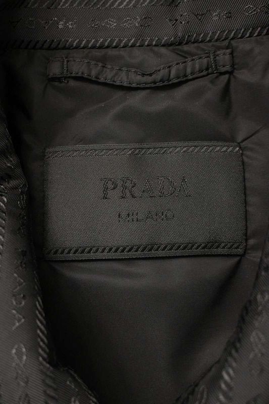 Prada Sgc058 Re-nylon Triangle Logo Plate Nylon Down Vest Men 54