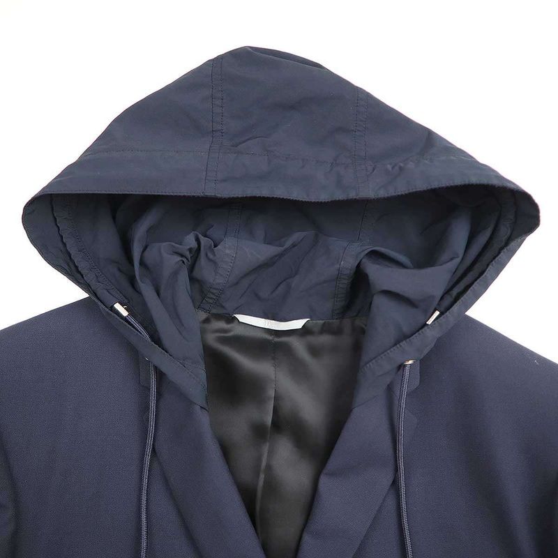 Dior Homme Dior Homme Hooded Tailored Jacket 633c213t3661 Navy 46