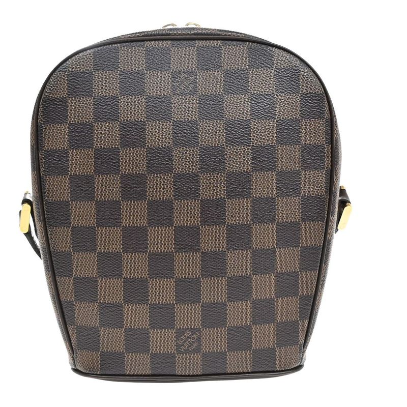 Louis Vuitton Ipanema PM Damier Ebène Shoulder Bag N51294 95ka755