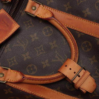 Louis Vuitton Monogram Keepall 60 M41422 Leather Boston Bag Business Travel