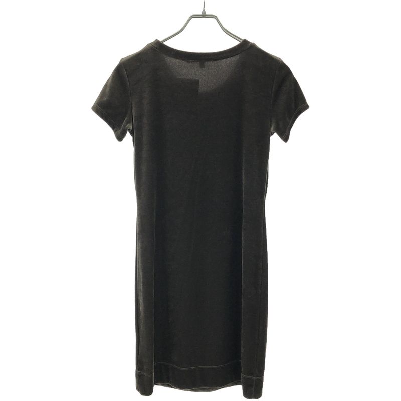 Gucci Interlocking Velour Dress 271473 X8806 Brown XS