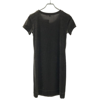 Gucci Interlocking Velour Dress 271473 X8806 Brown XS