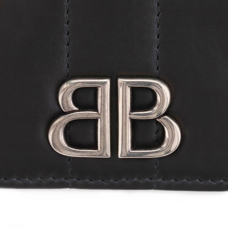 Balenciaga Bifold Wallet Monaco Black