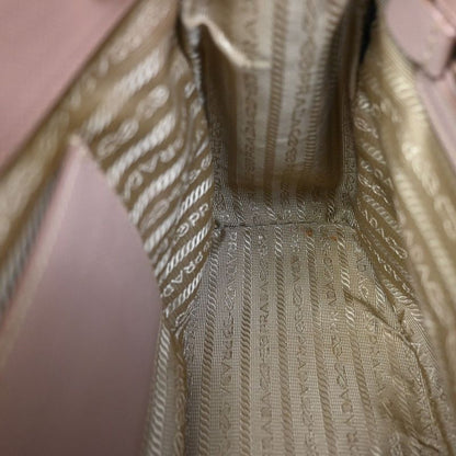 Prada Hand Shoulder Bag 2WAY Saffiano Leather Pink 14ka872