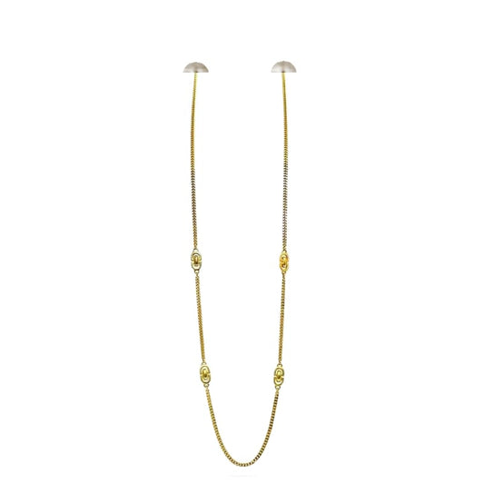 Christian Dior Long Necklace Gold Excellent Condition Vintage