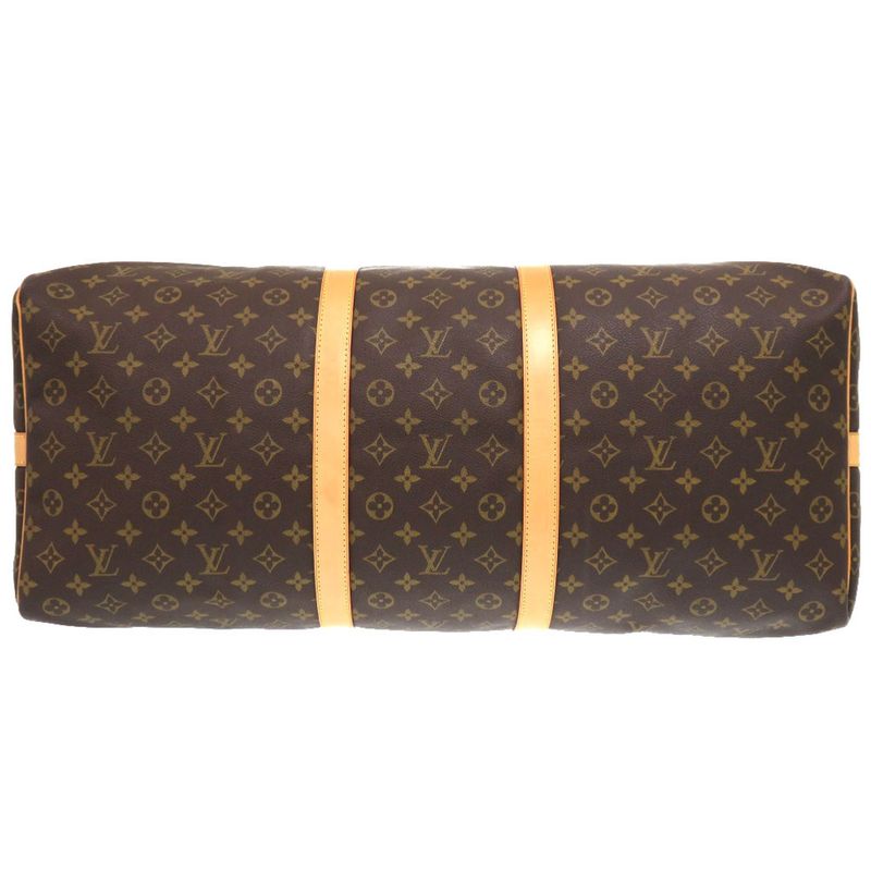 Louis Vuitton Keepall Bandoliere 60 Monogram M41412 Boston Bag LV 0625 Louis