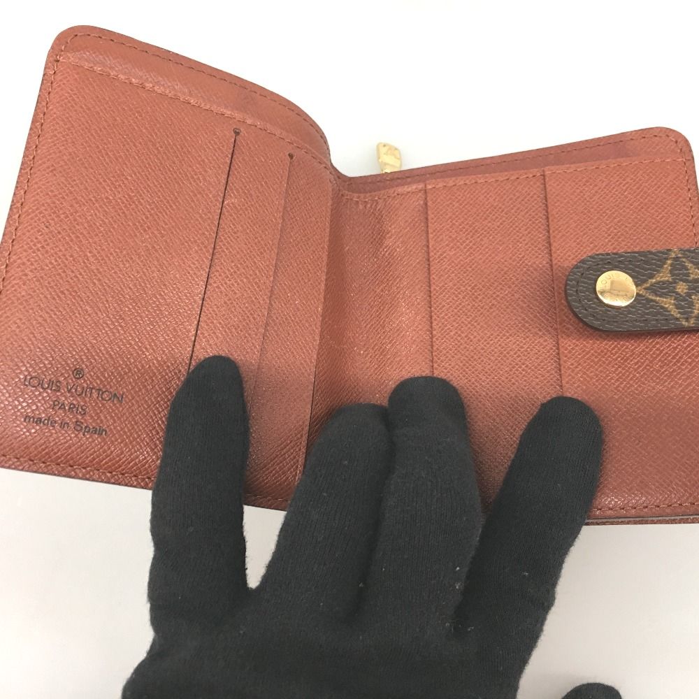Louis Vuitton Monogram Compact Zip Bifold Wallet