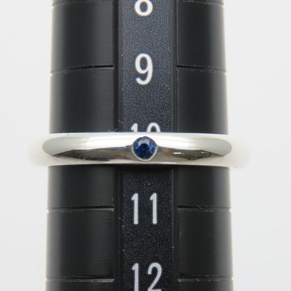 Tiffany & Co Ring - Ring Stacking Band Elsa Peretti 925 Silver Sapphire Approx